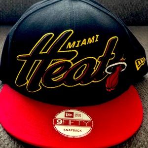 Miami heat SnapBack new era cap